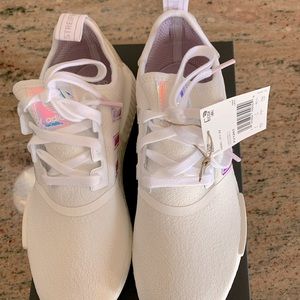 Adidas NMD_R1 shoes cloud white